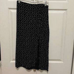 High waisted skirt with a leg slit, from Abercrombie